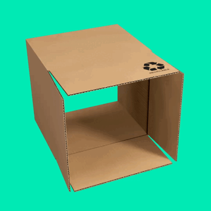 Box flattening for recycling