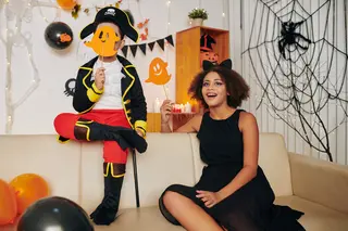 Halloween crafts with family