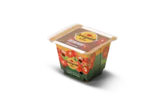 Tomatoes packaging in paper carton